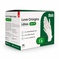 Imagem de LUVA CIR LATEX S/PO MEDIX TAM 7.5 PAR